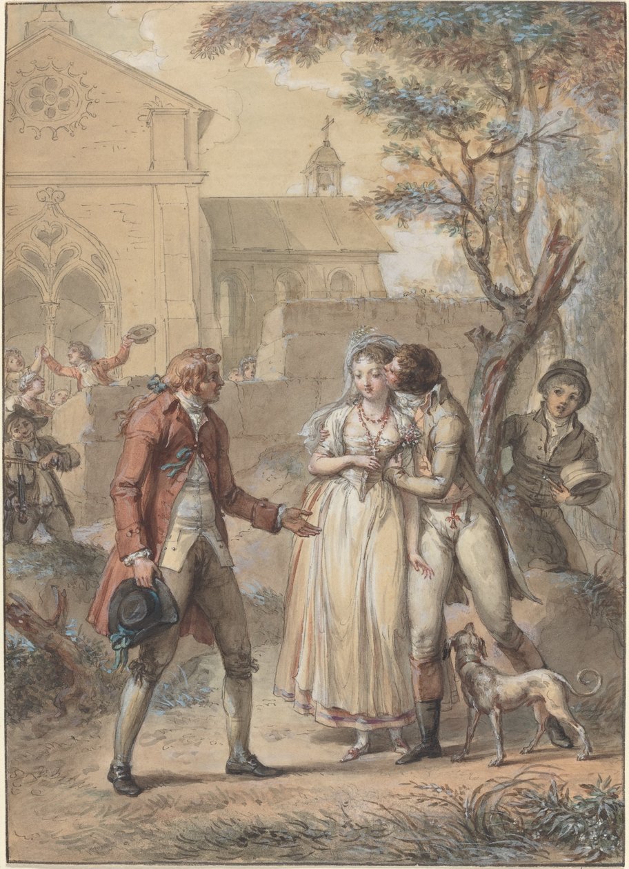 Kysset vendte tilbage af Jacques Louis François Touzé