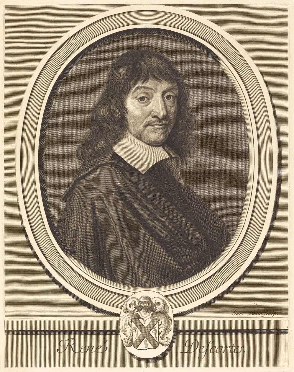 René Descartes af Jacques Lubin