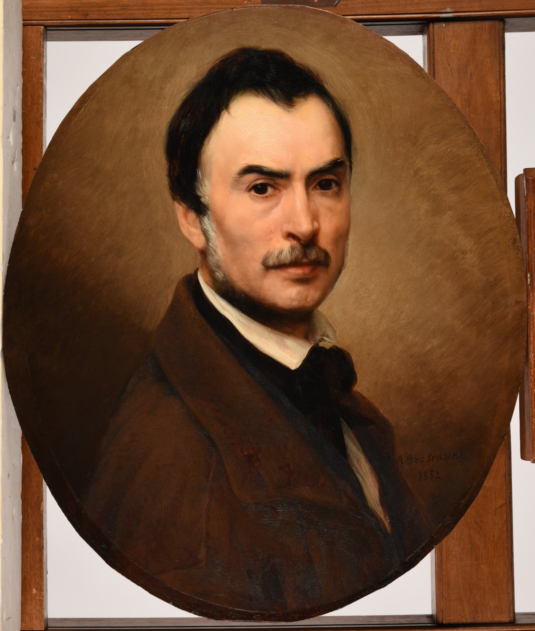 Selvportræt af Jacques Raymond Brascassat