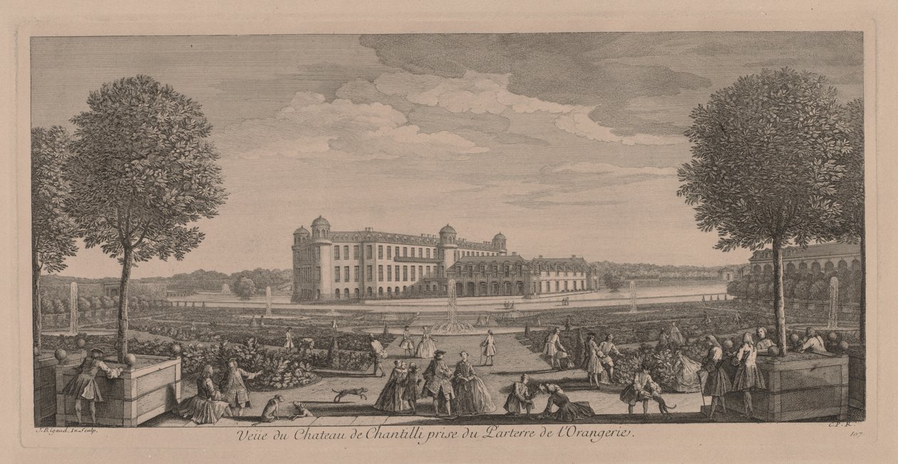 Chateau Chantilly. af Jacques Rigaud