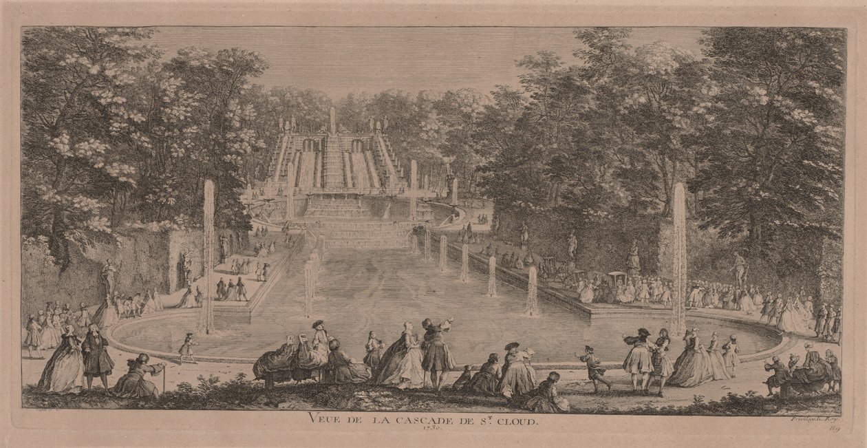 Kaskaderne af St. Cloud af Jacques Rigaud