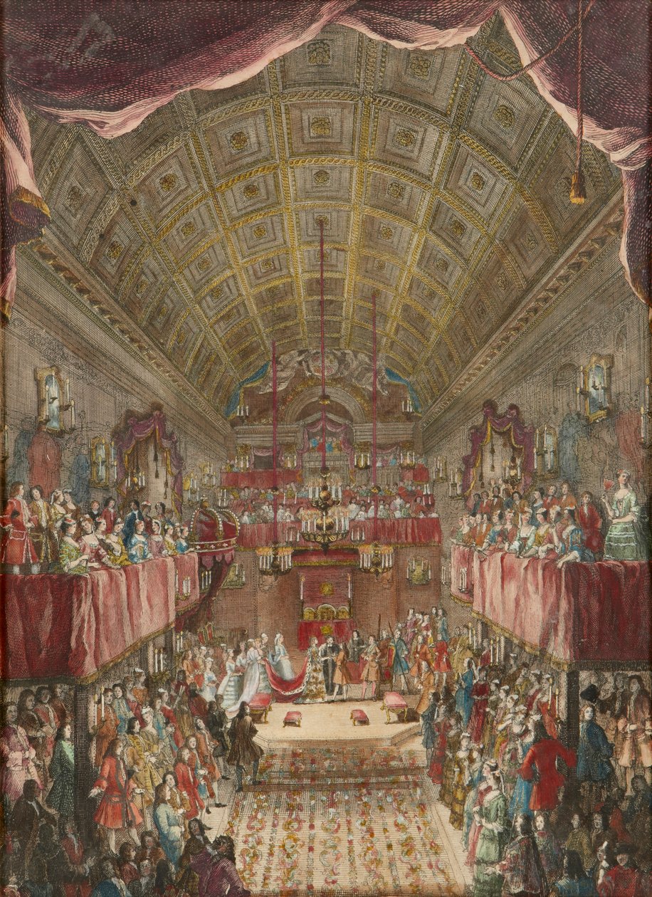 Prinsesse Annes ægteskab med William IV, Prins af Orange af Jacques Rigaud