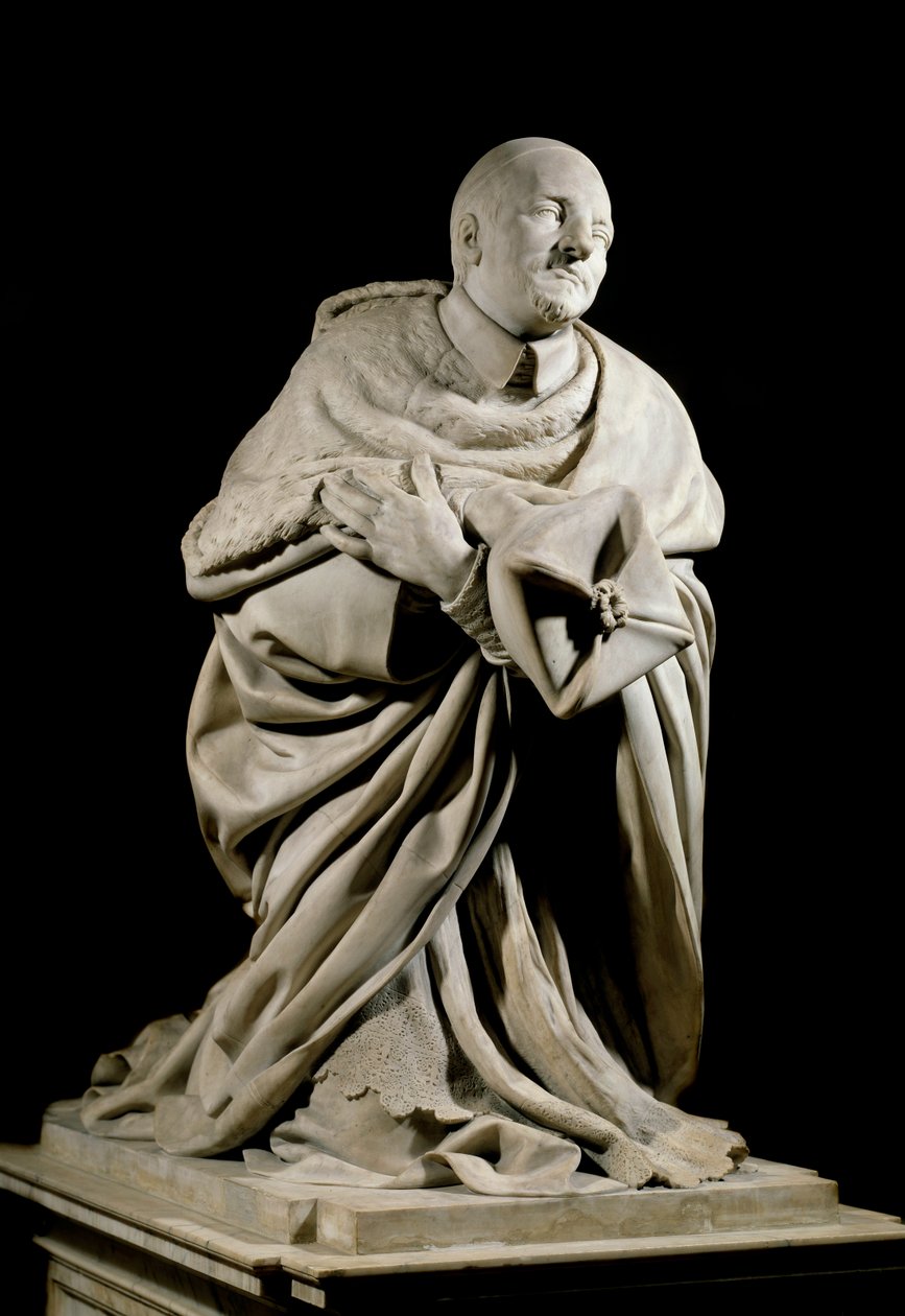 Monument til hyldest til kardinal Pierre de Berulle (1575-1629) grundlæggeren af Seculiere-kongregationen af Oratoriet. Marmorskulptur af Jacques Sarazin (1592-1660) og Charles Lestocard (1600-tallet). Søn 2,1 m Paris, Musée du Louvre af Jacques Sarazin