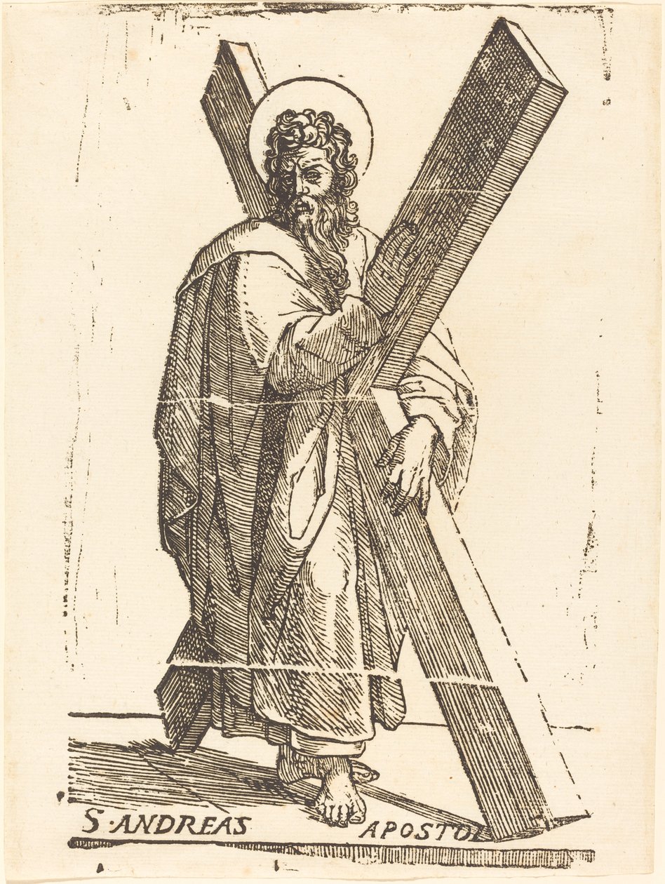 Sankt Andreas af Jacques Stella
