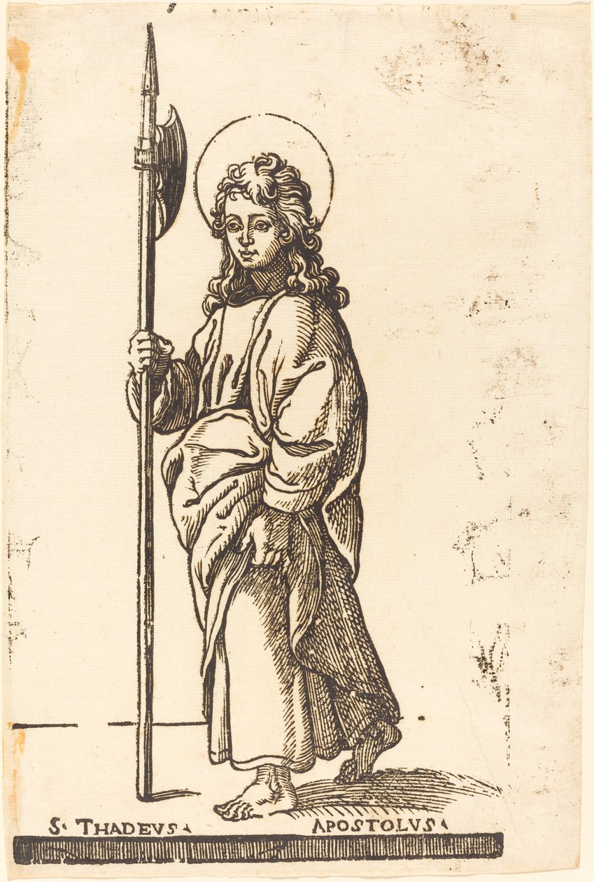 Saint Jude (Thaddeus) af Jacques Stella