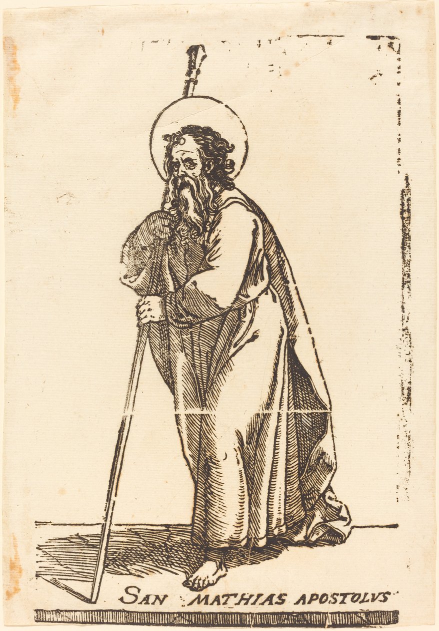 Sankt Matthias af Jacques Stella