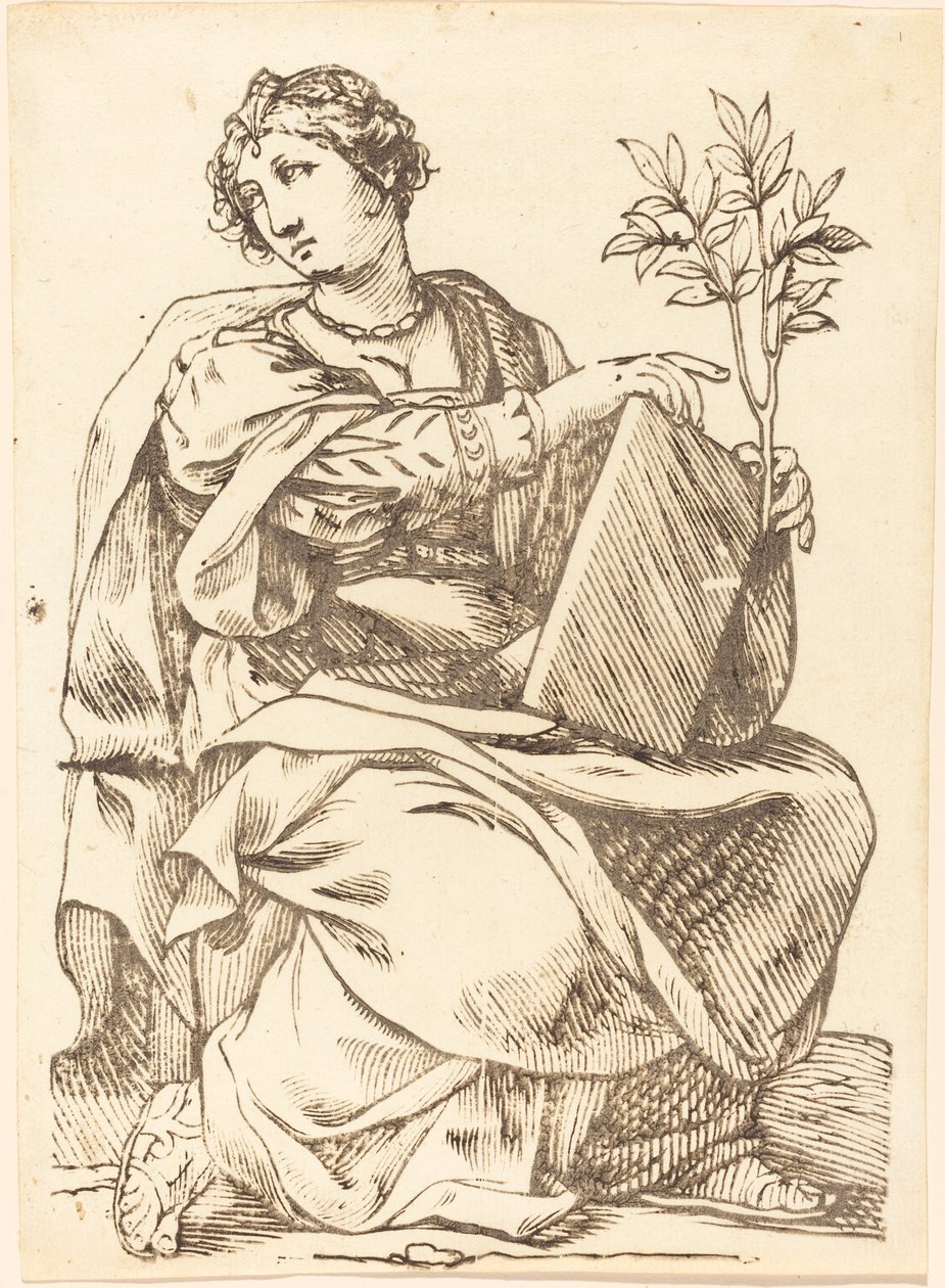 Sibylla Agrippa af Jacques Stella