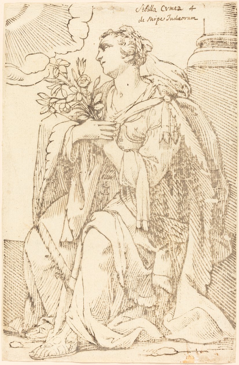 Sibylla Cimmeria af Jacques Stella