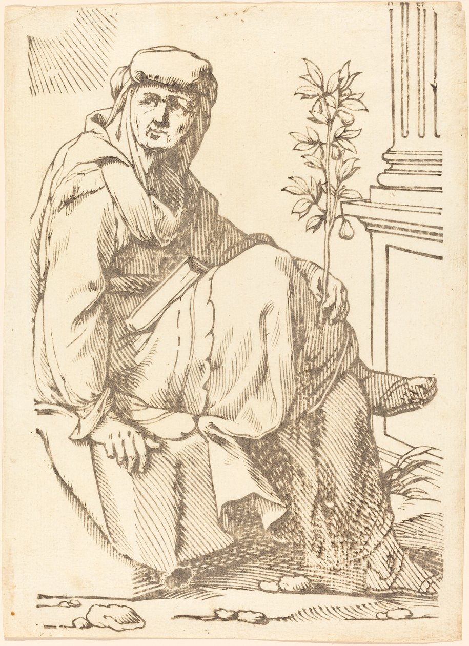Sibylla Hellespontina af Jacques Stella