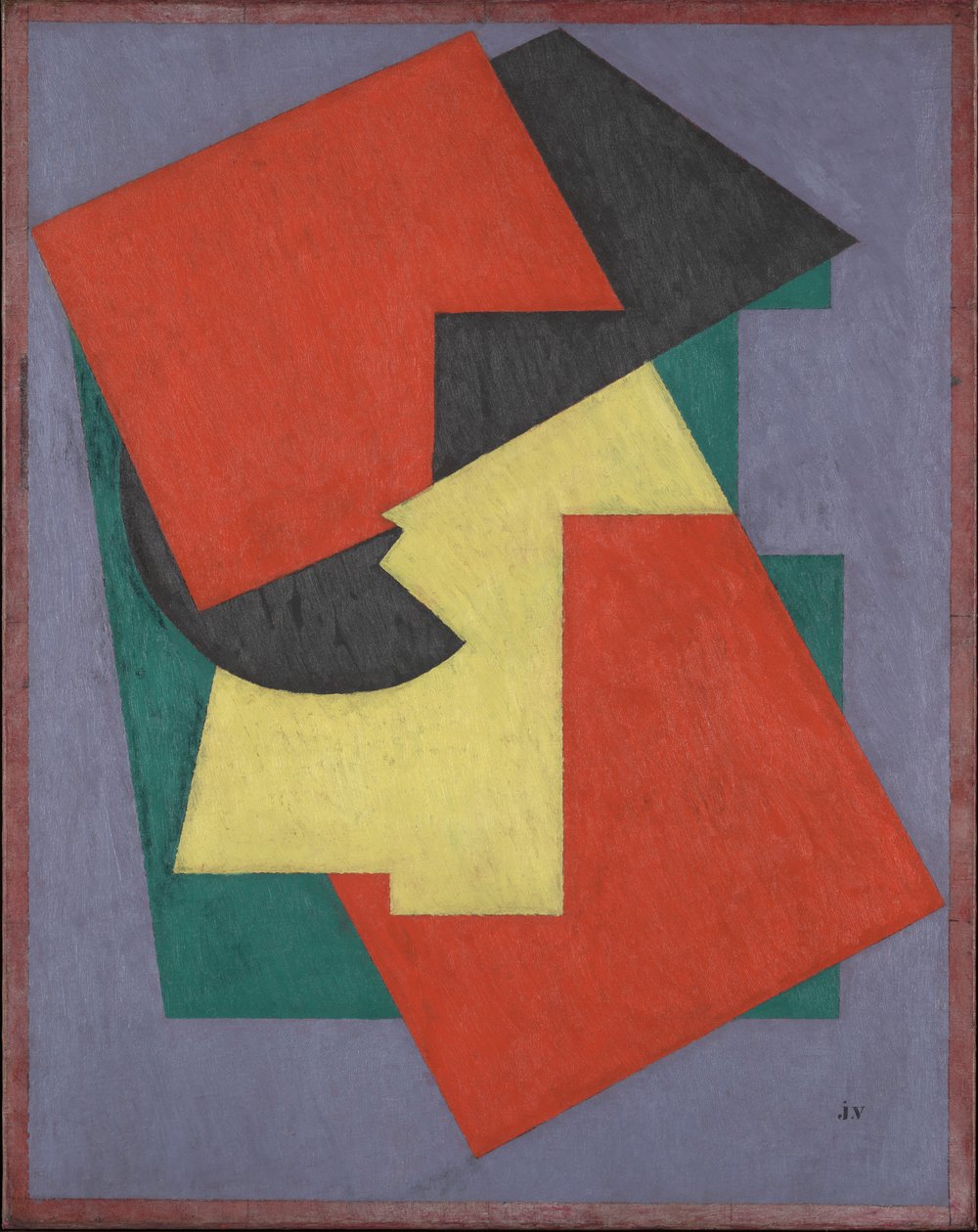 Farveperspektiv (lodret) af Jacques Villon
