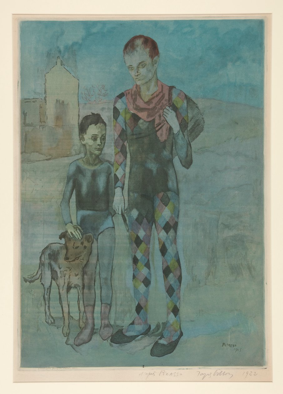 Akrobaterne af Jacques Villon