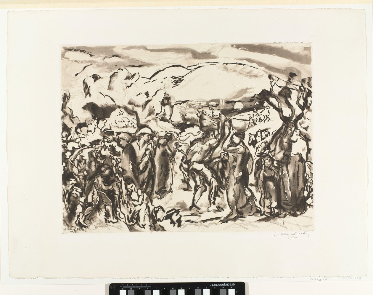 Høstfigurer Friesz, Les Vendanges (original titel) af Jacques Villon