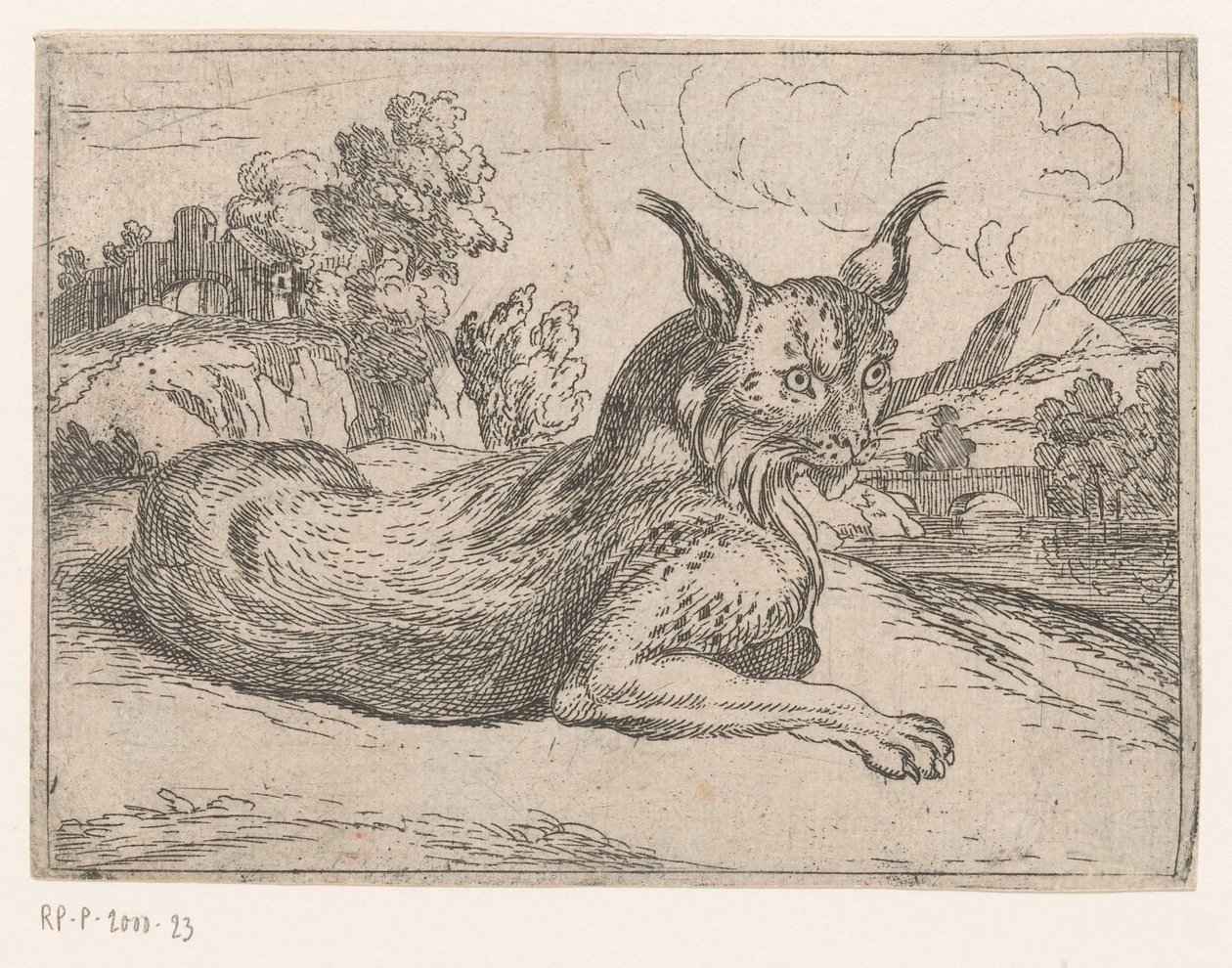 Los Dyr i landskaber (serietitel) af Jacques de Fornazeris (attributed to)