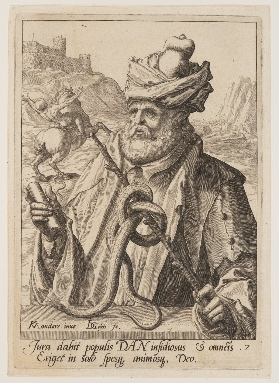 Dan, fra Jakobs tolv sønner af Jacques de Gheyn II