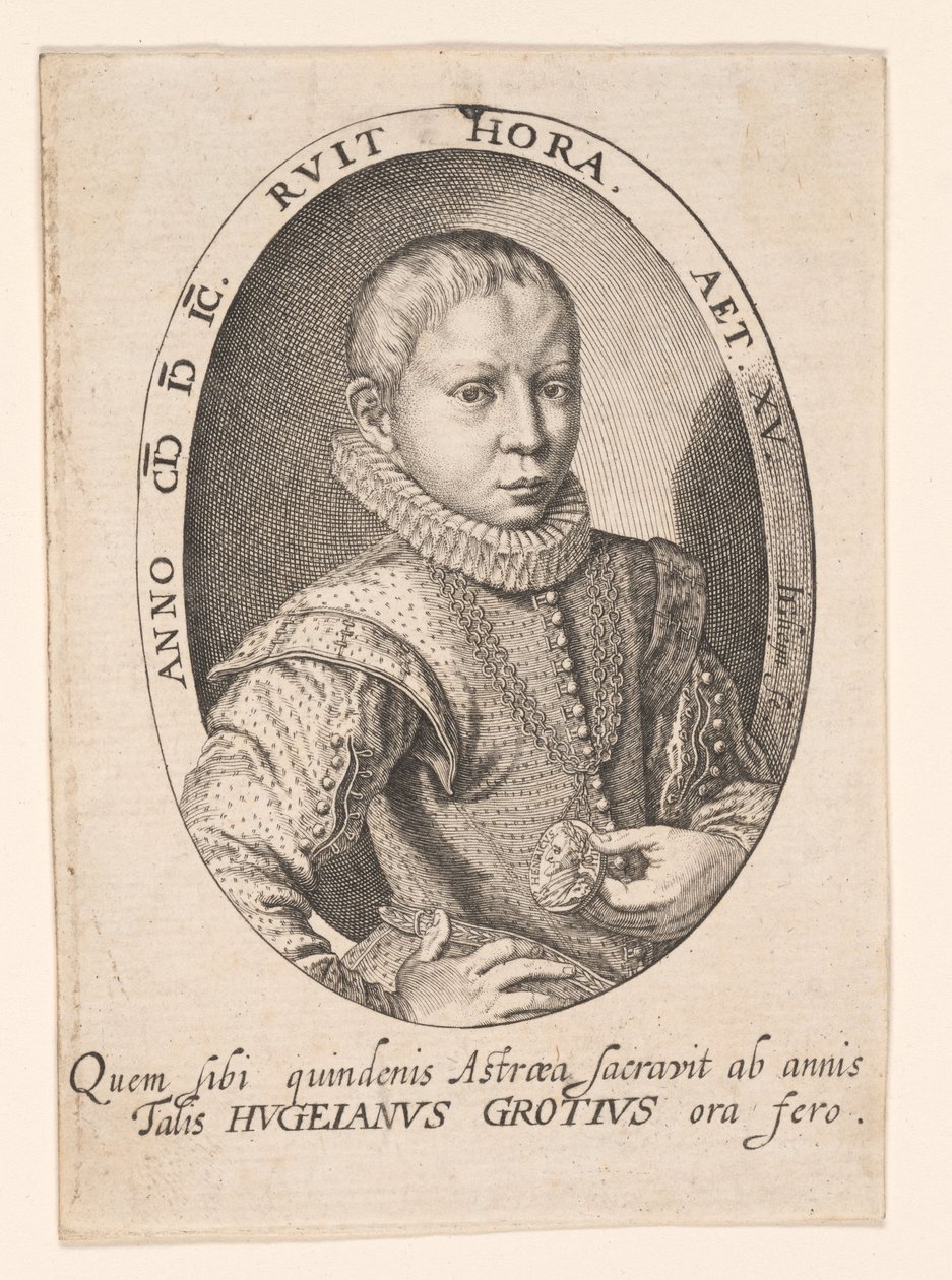 Hugo Grotius af Jacques de Gheyn II
