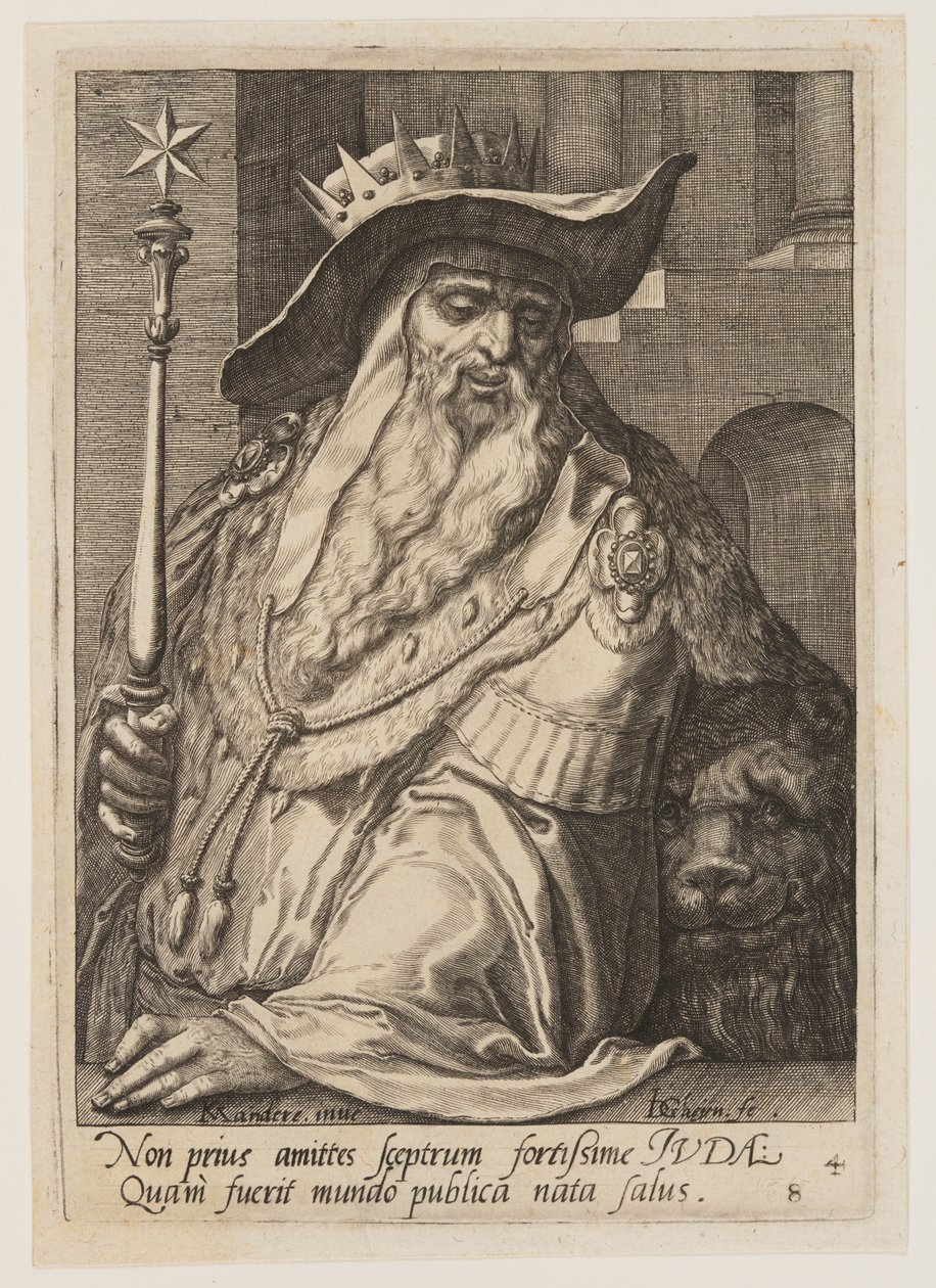 Juda, fra Jakobs tolv sønner af Jacques de Gheyn II