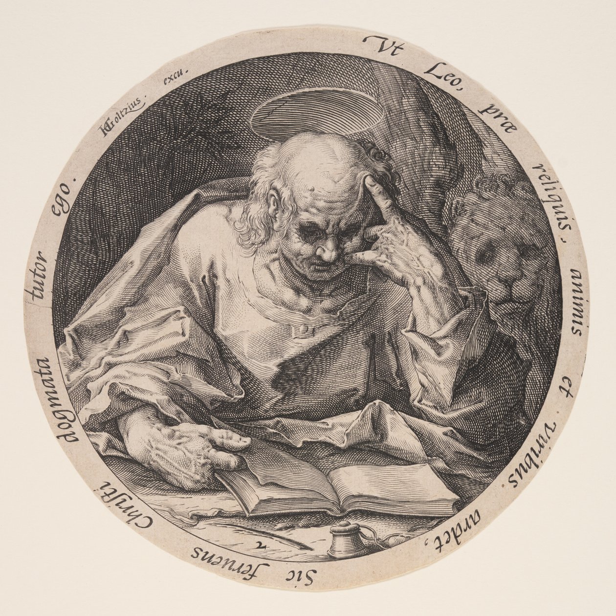 Markus, fra Evangelisterne af Jacques de Gheyn II