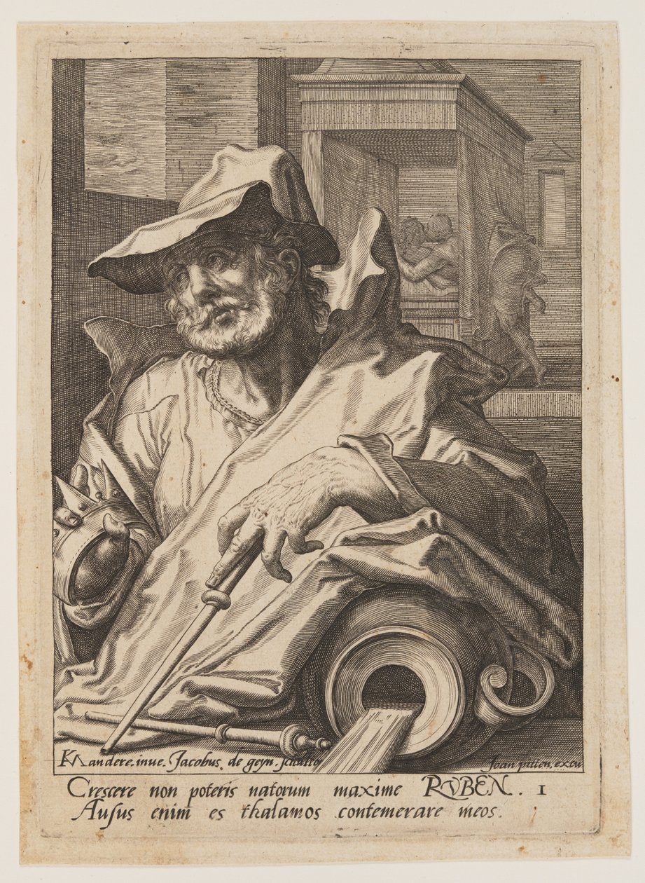 Ruben, fra Jakobs tolv sønner af Jacques de Gheyn II