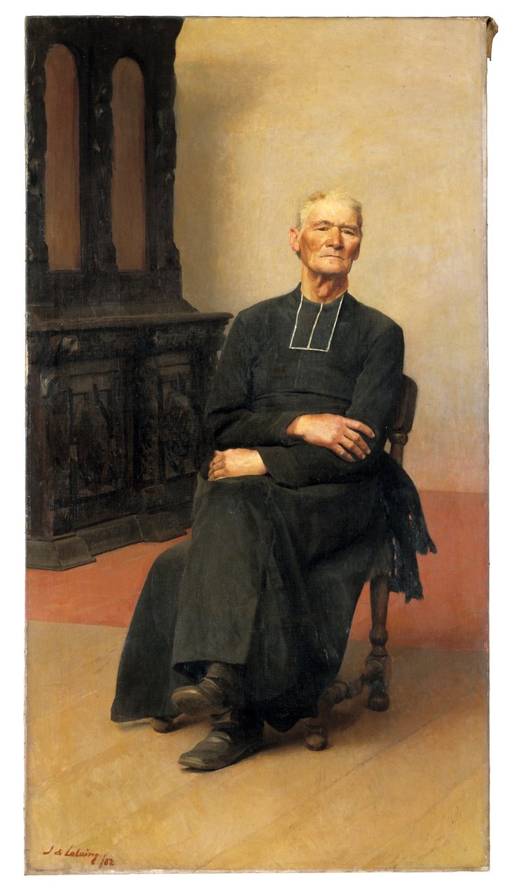 Portræt af en gammel præst af Jacques de Lalaing