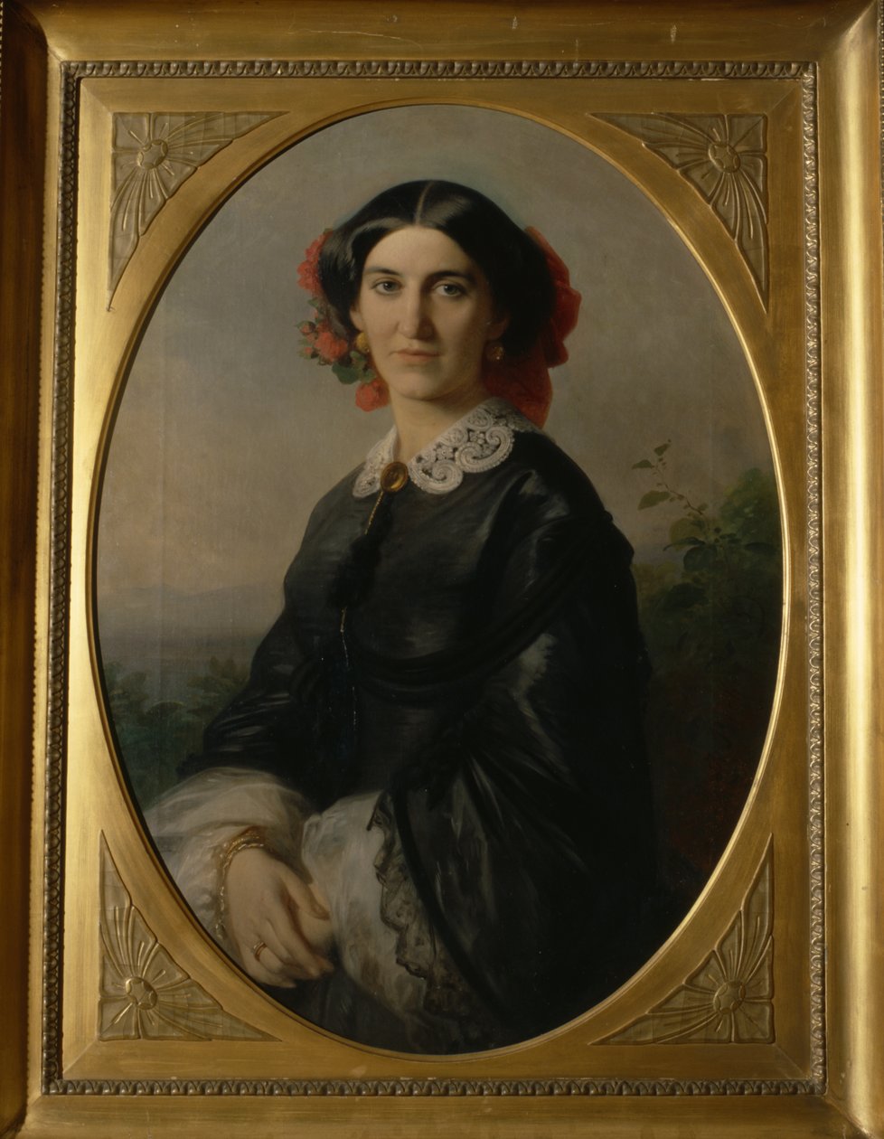 Prinsesse Johanna von Bismarck, 1857 af Jakob Becker