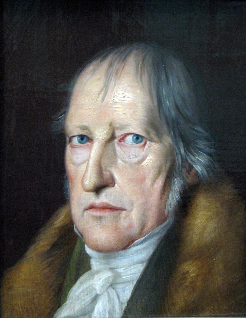 Filosofen Georg Friedrich Wilhelm Hegel af Jakob Schlesinger
