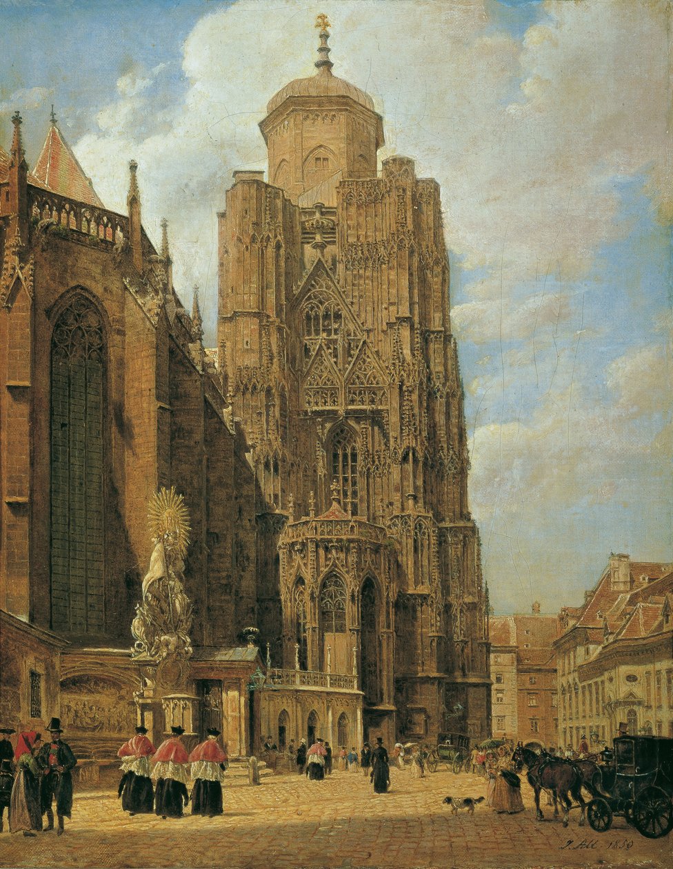 Stephens katedral i Wien af Jakob Alt