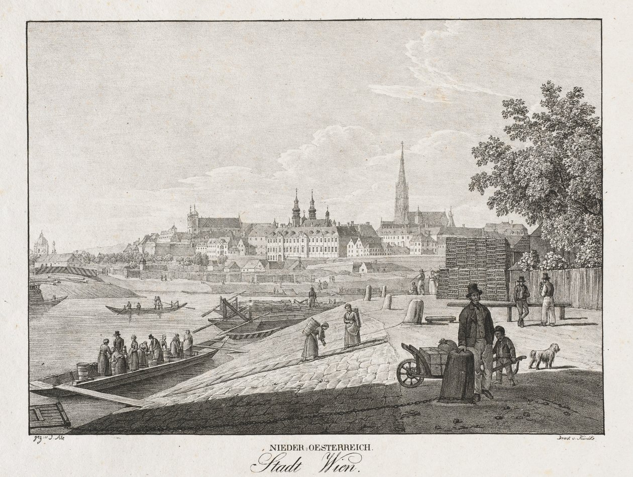 Nedre Østrig, Wien. af Jakob Alt