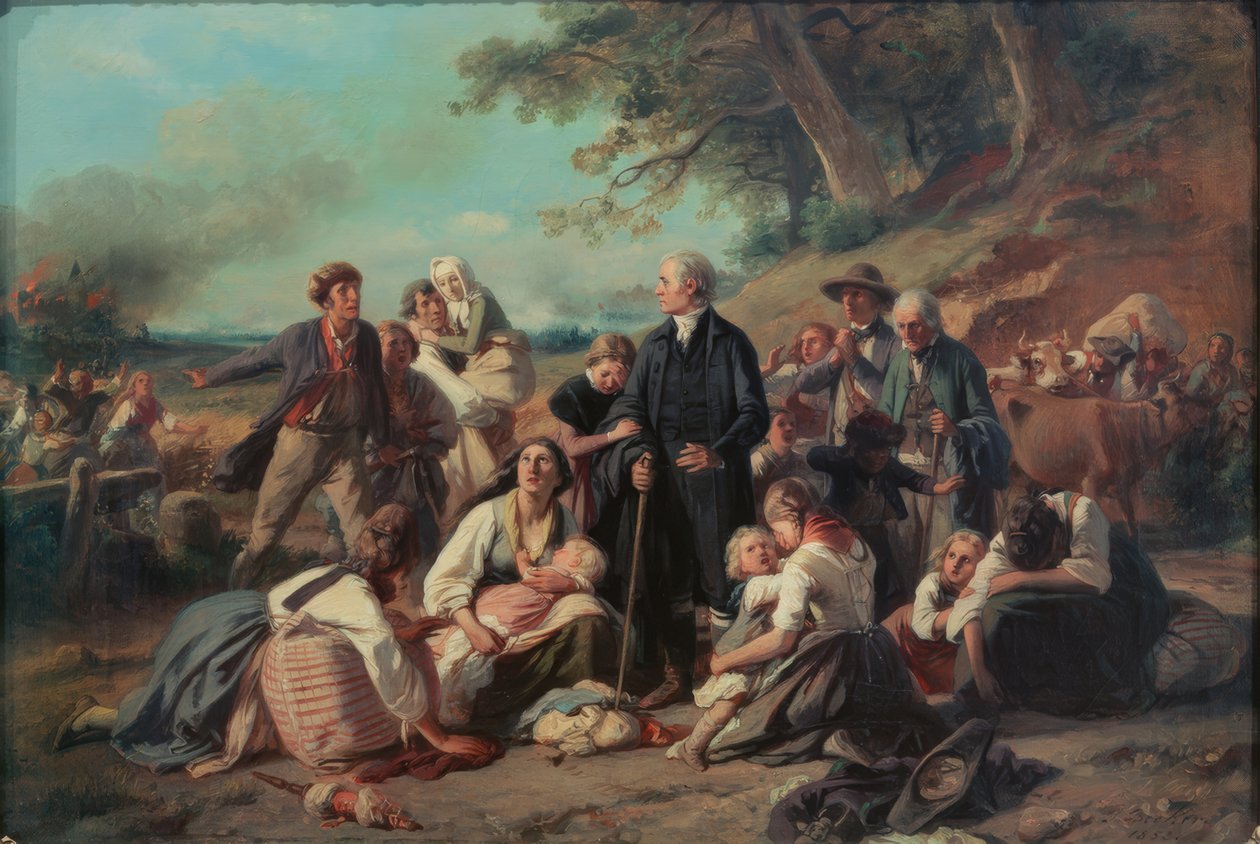 Landsbyens brand af Jakob Becker