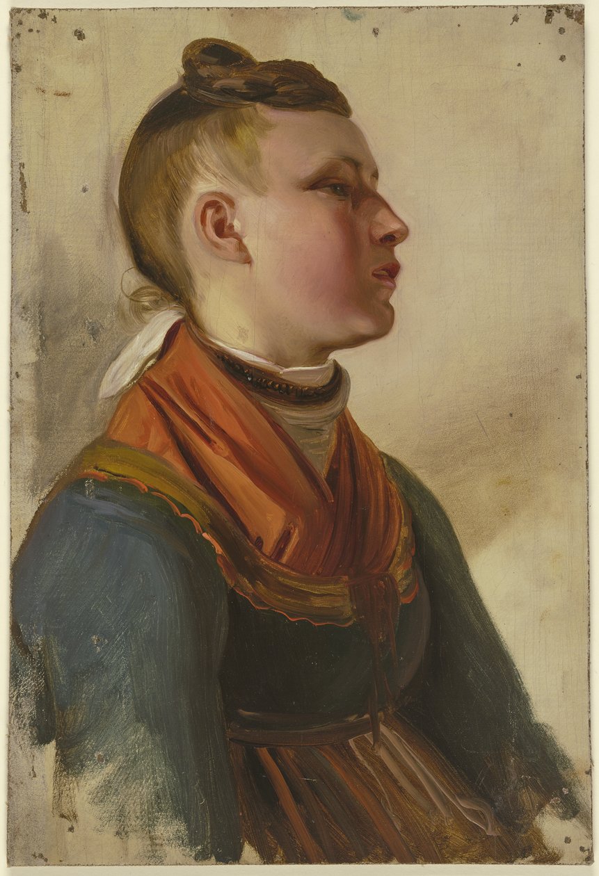 Bondepige af Jakob Becker
