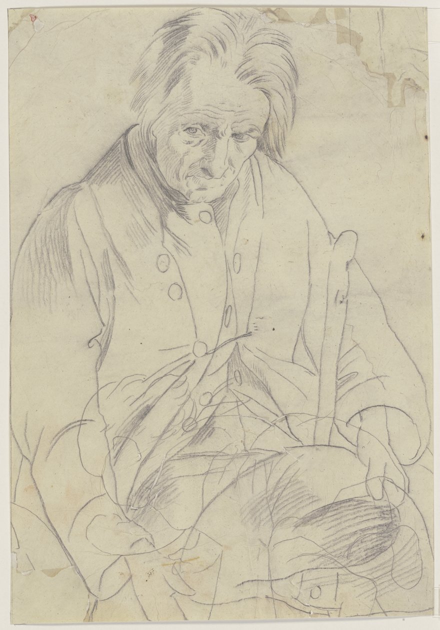Gammel landmand af Jakob Becker