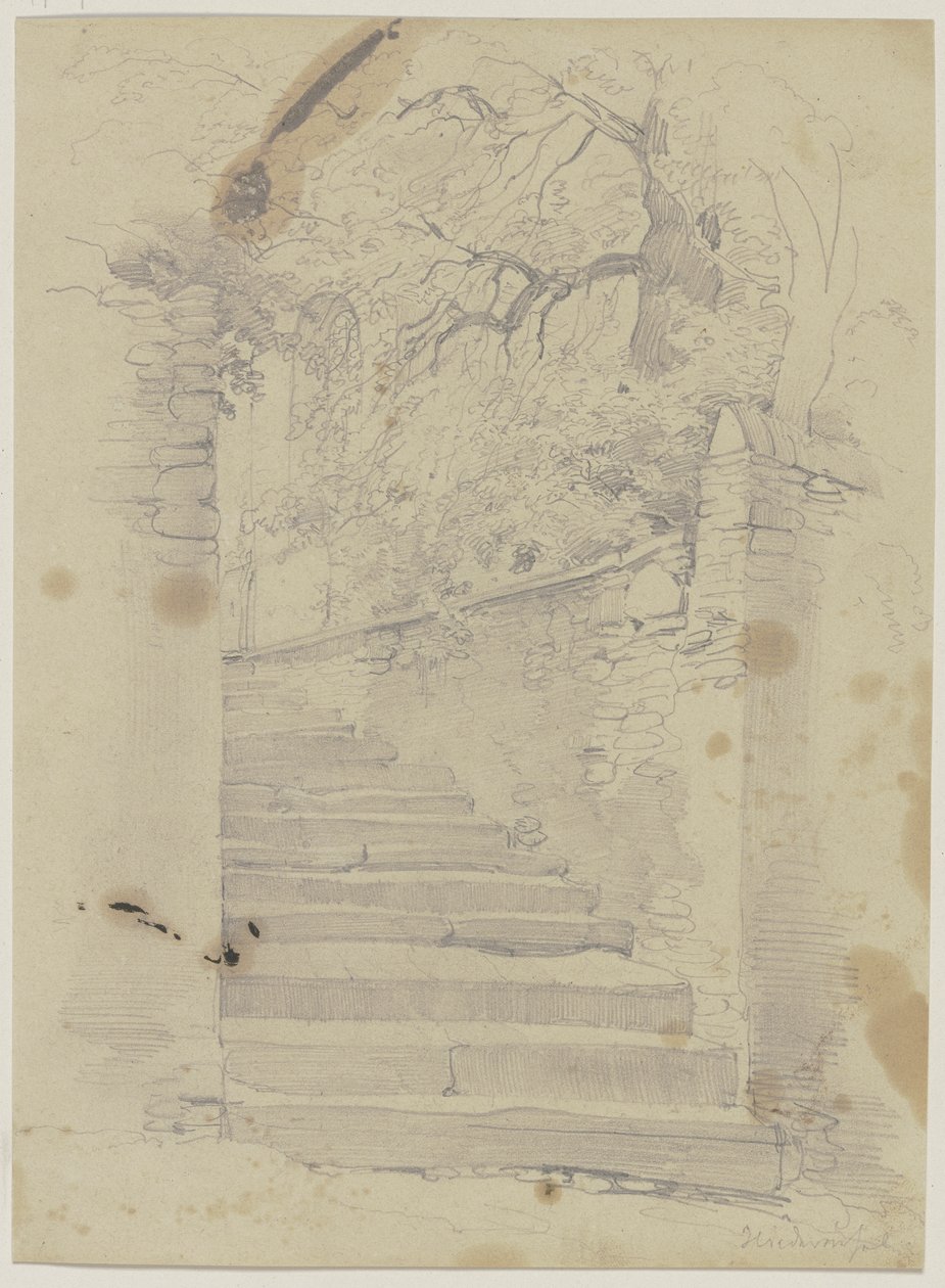 Landsbyudsigt af Jakob Becker