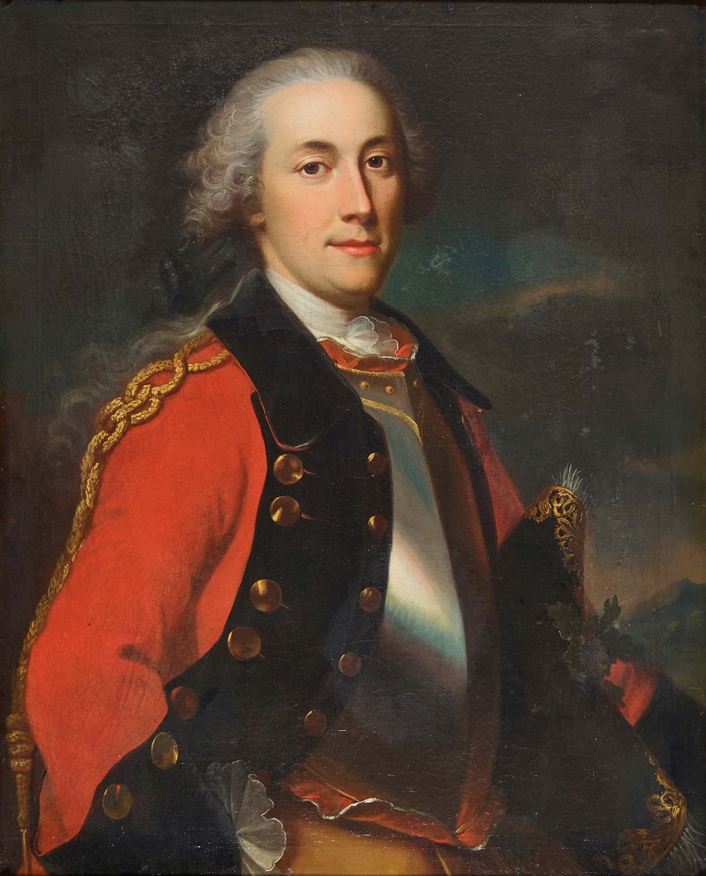 Portræt af Gottlieb Ludwig von Effinger af Jakob Emanuel Handmann