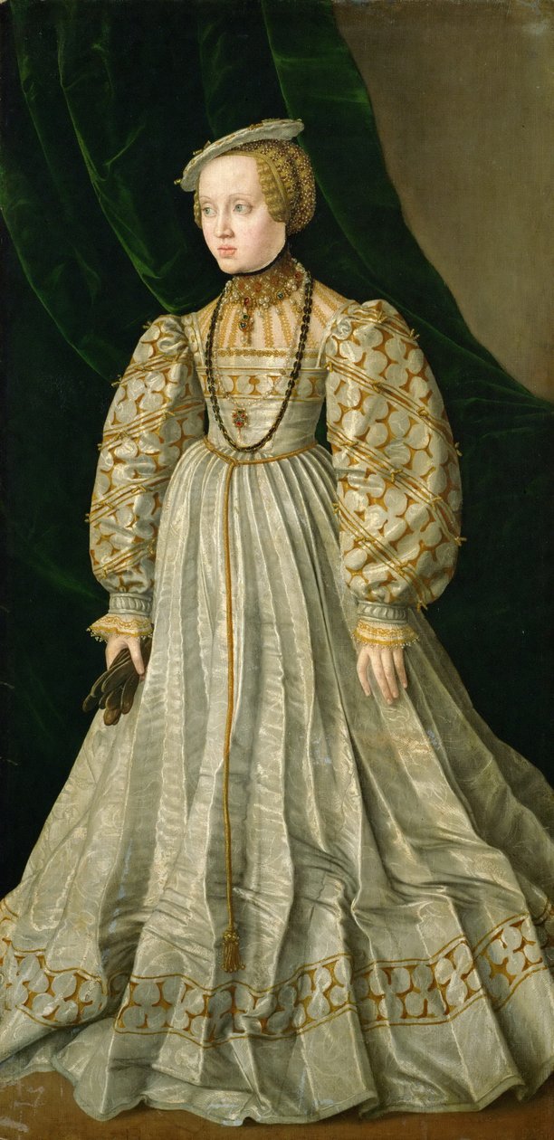 Ærkehertuginde Anna af Østrig 1528-1590, datter af kejser Ferdinand I, ca 1545 af Jakob Seisenegger