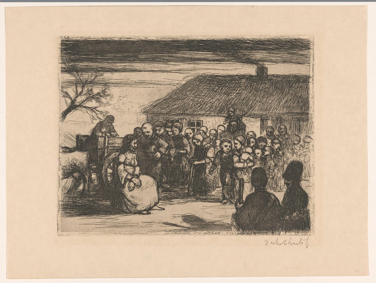 Hån mod Kristus Mock Christ (titel på objekt) af Jakob Smits (signed by artist)