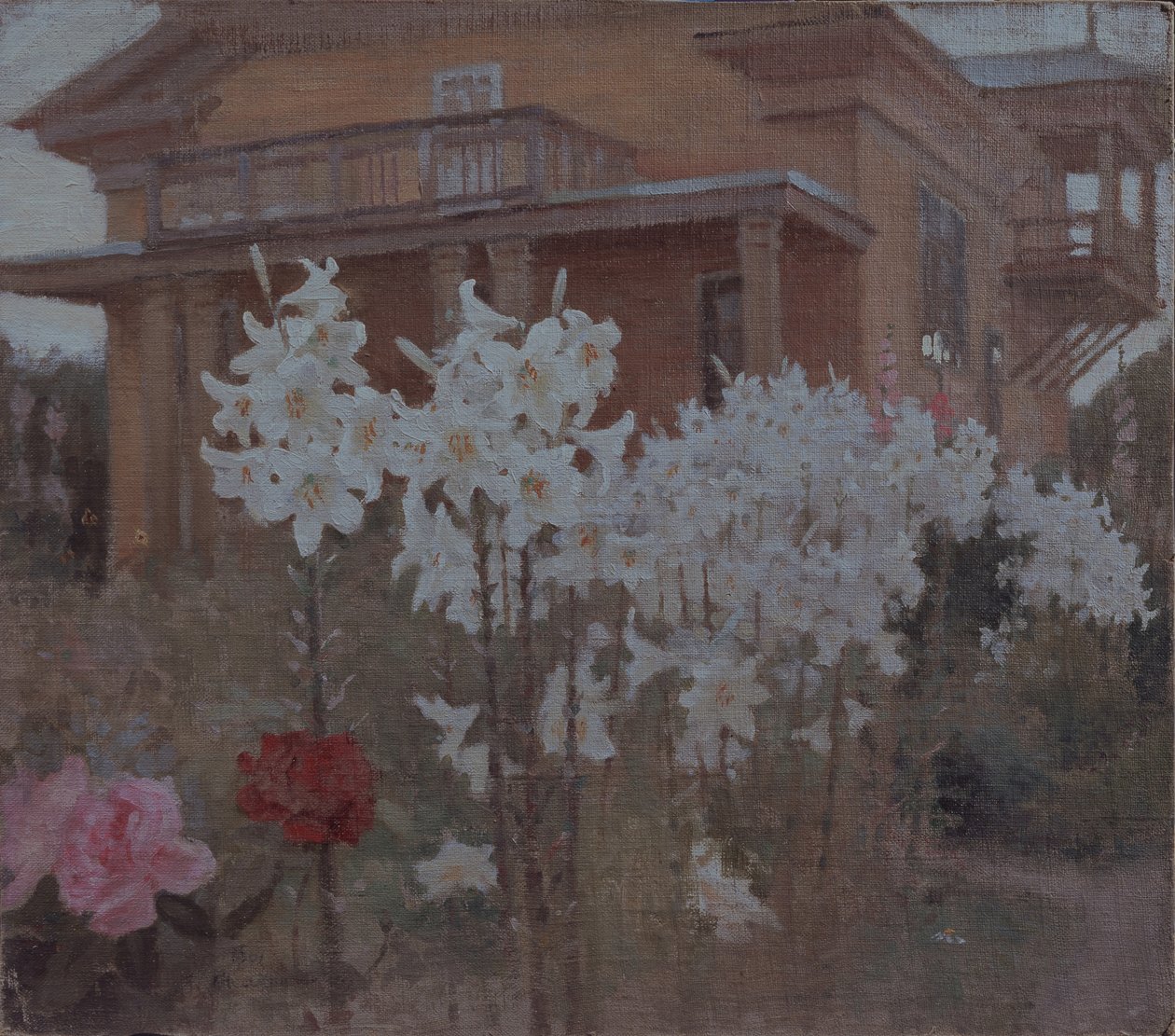 Liljens aften, 1901 af Jakov Jakovlevich Kalinichenko