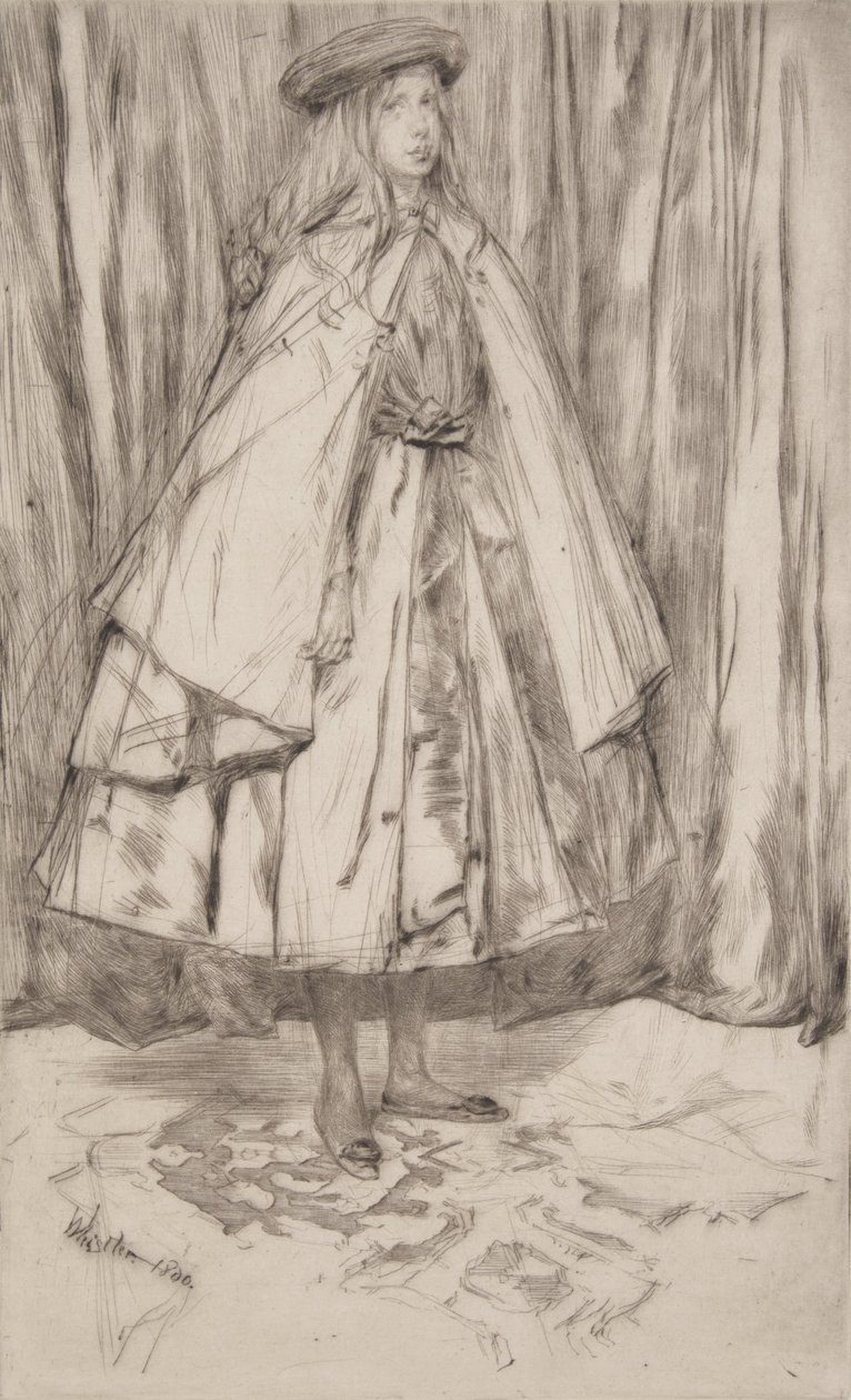 Annie Haden af James Abbott McNeill Whistler