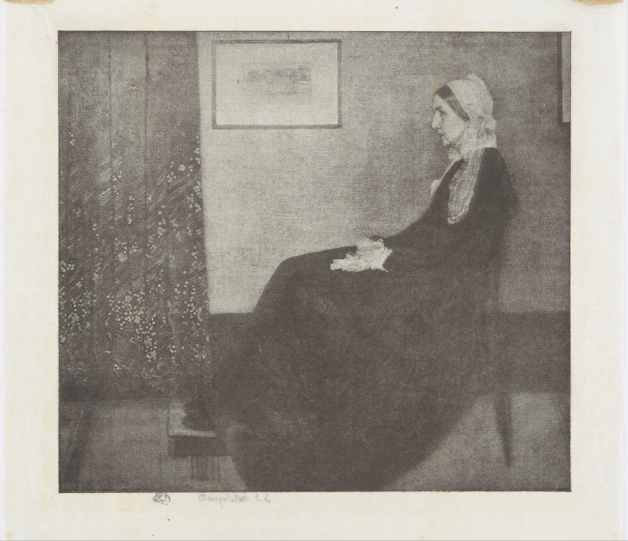 James McNeill Whistler - Fotomekanisk gengivelse i halvtone af James Abbott McNeill Whistler