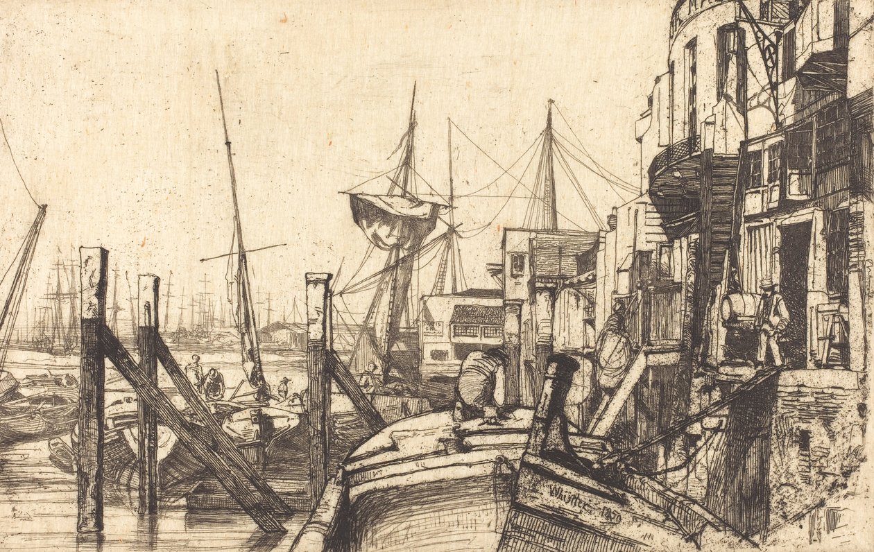 Kalkhus af James Abbott McNeill Whistler