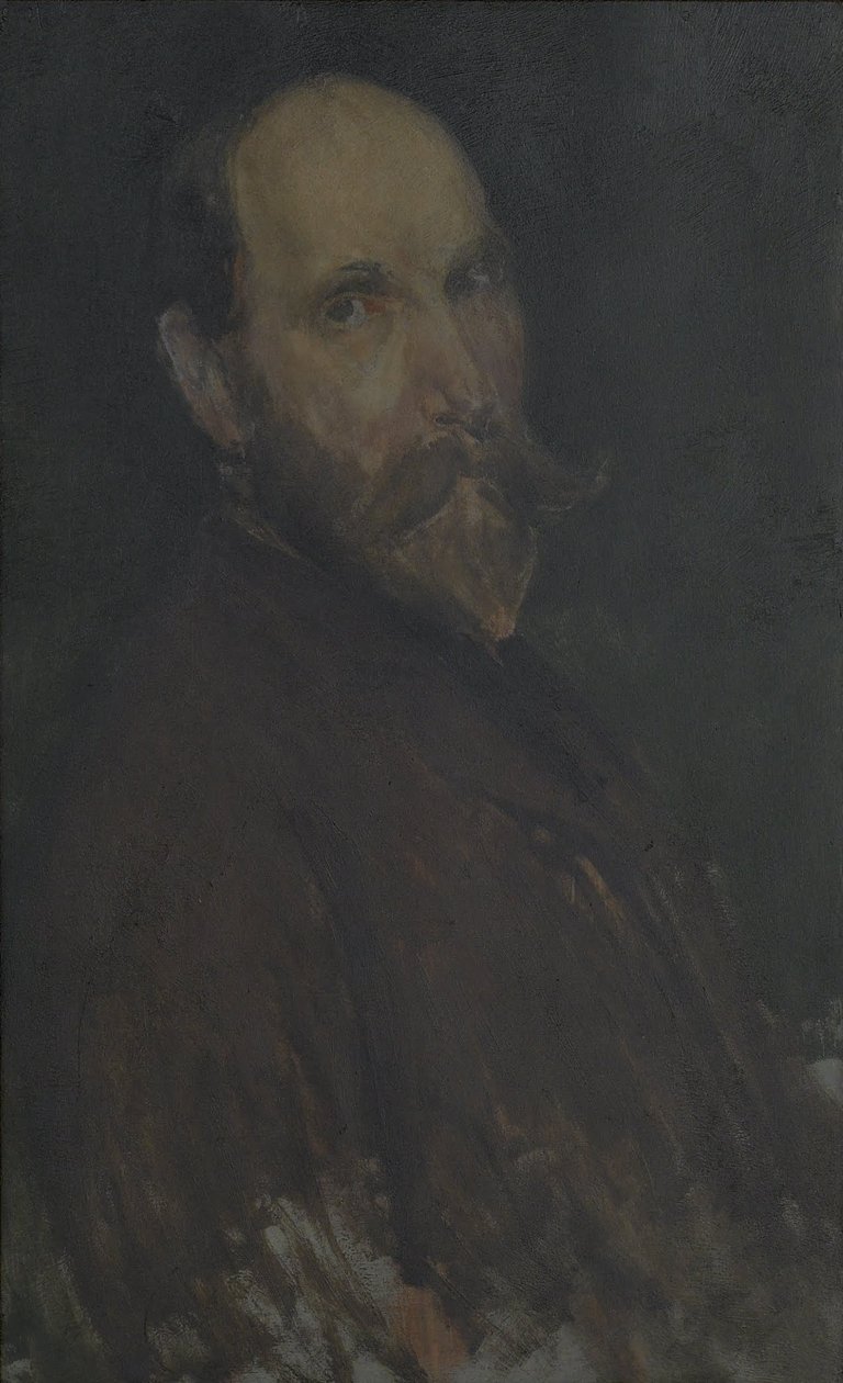 Portræt af Charles Lang Freer af James Abbott McNeill Whistler