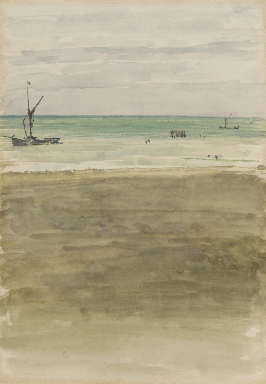 De badende, 188384 af James Abbott McNeill Whistler