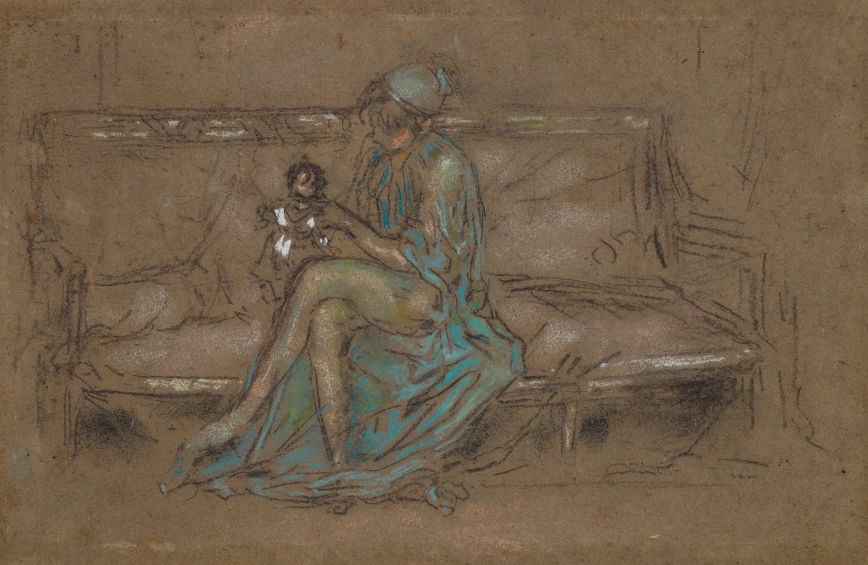 Den grønne kasket af James Abbott McNeill Whistler
