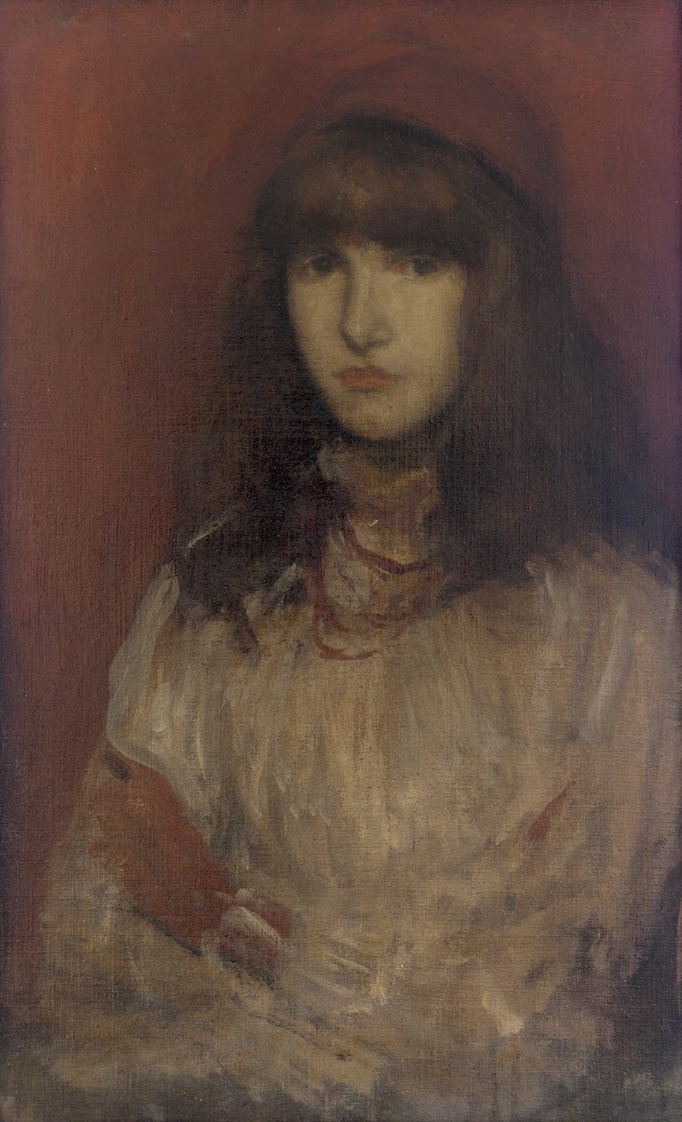 Den lille røde handske af James Abbott McNeill Whistler