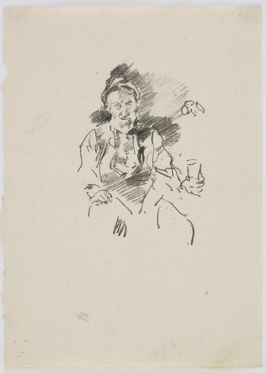The Master Smith, 1895 (litho på papir) af James Abbott McNeill Whistler