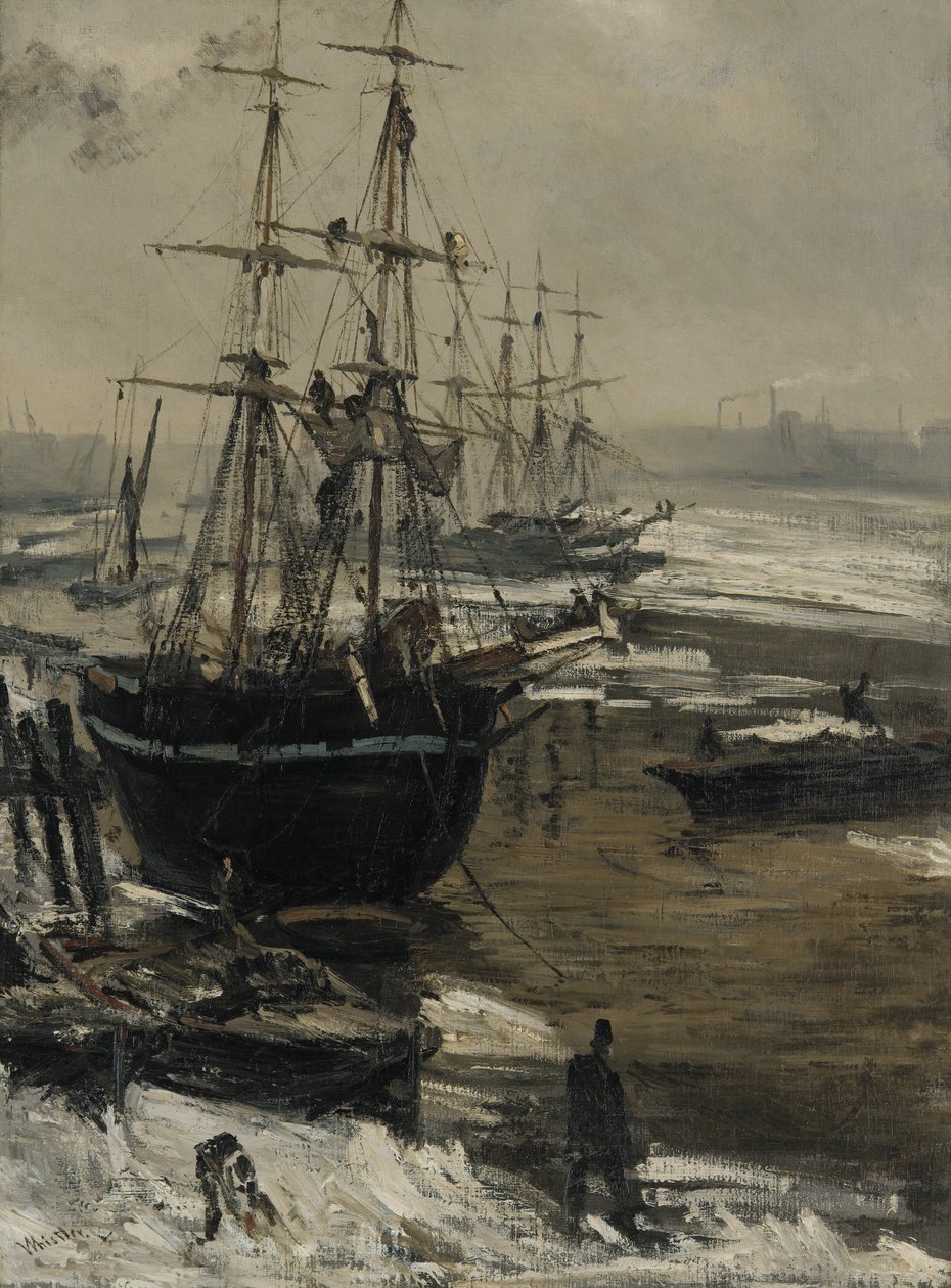 Themsen i is af James Abbott McNeill Whistler