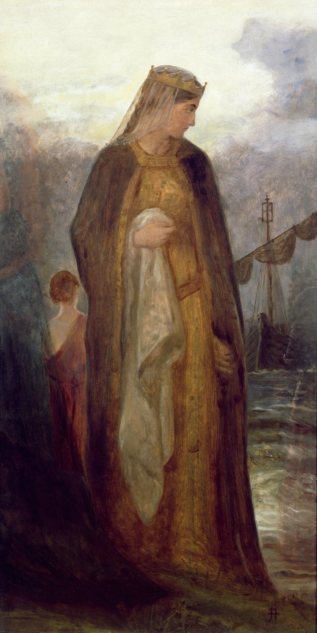 Dronning Guinevere, 1860 af James Archer