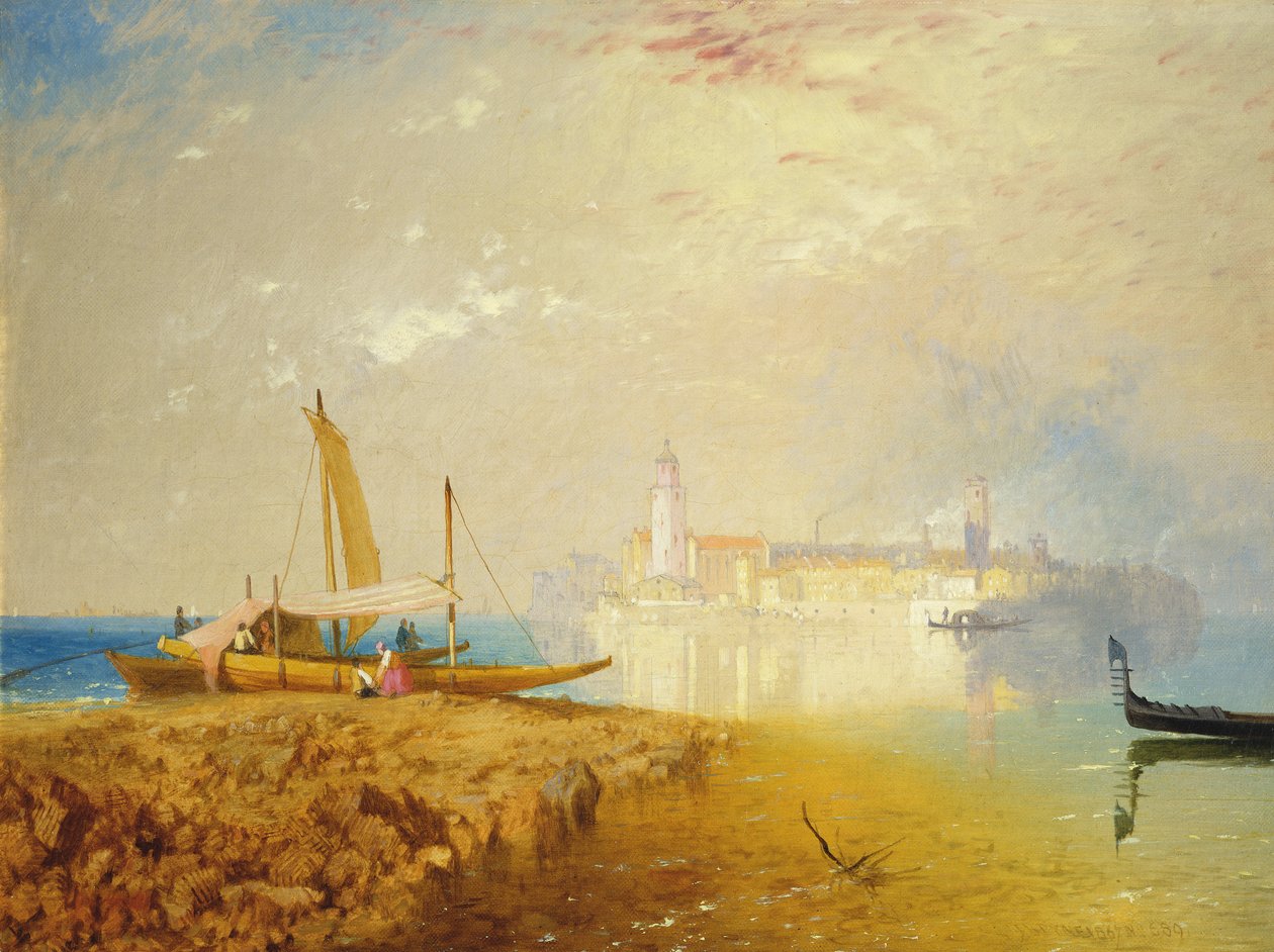 Øen Murano, 1867-69 af James Baker Pyne