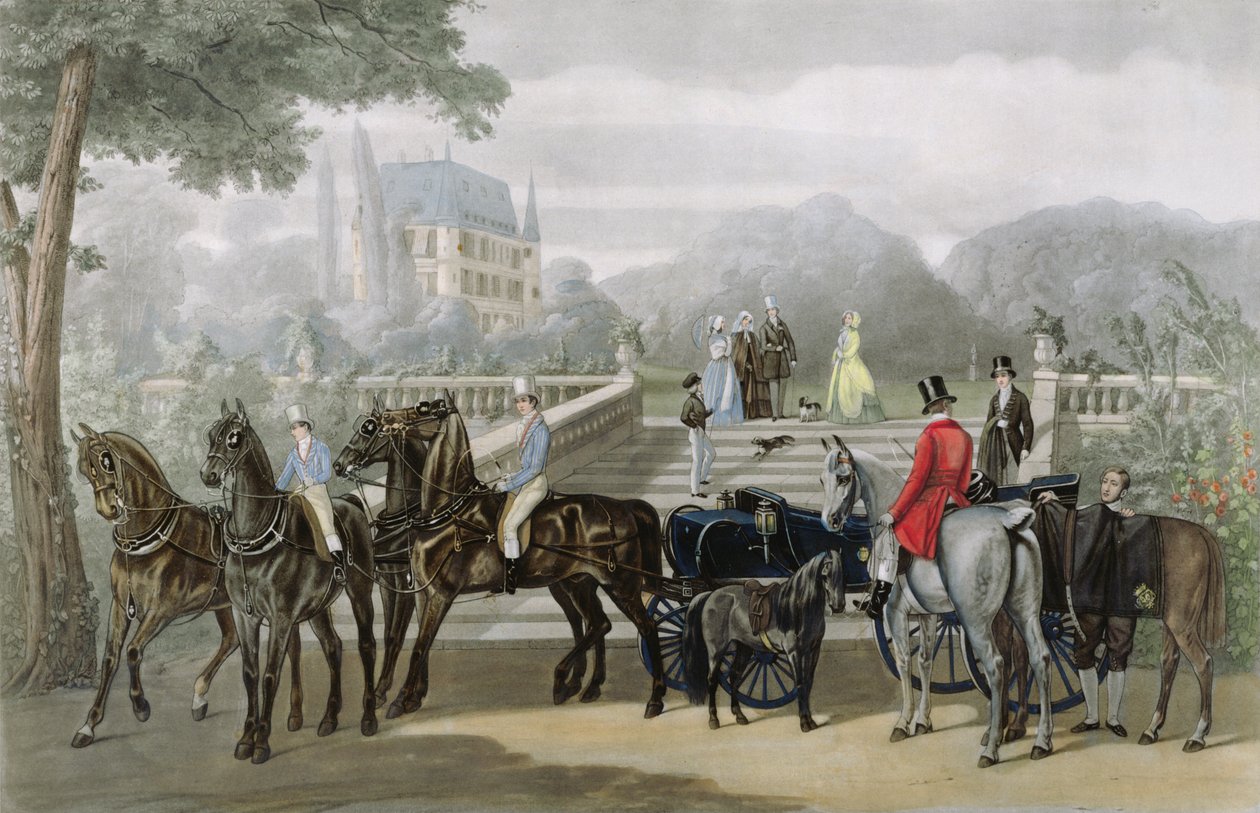 The Start, graveret af R. Woodman af James Barenger