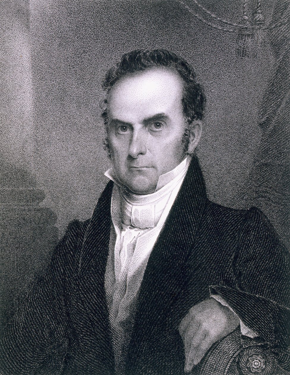 Daniel Webster (1782-1852) af James Barton Longacre