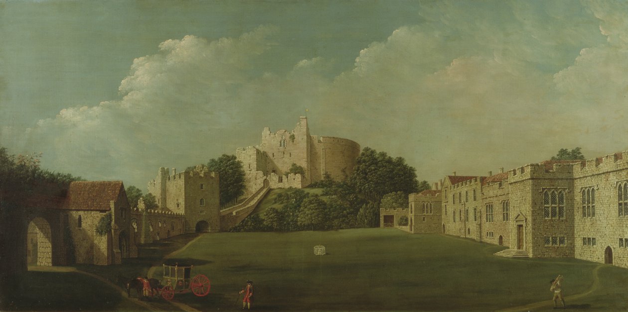 Arundel Castle, Keep and Quadrangle, ca. 1770 af James Canter
