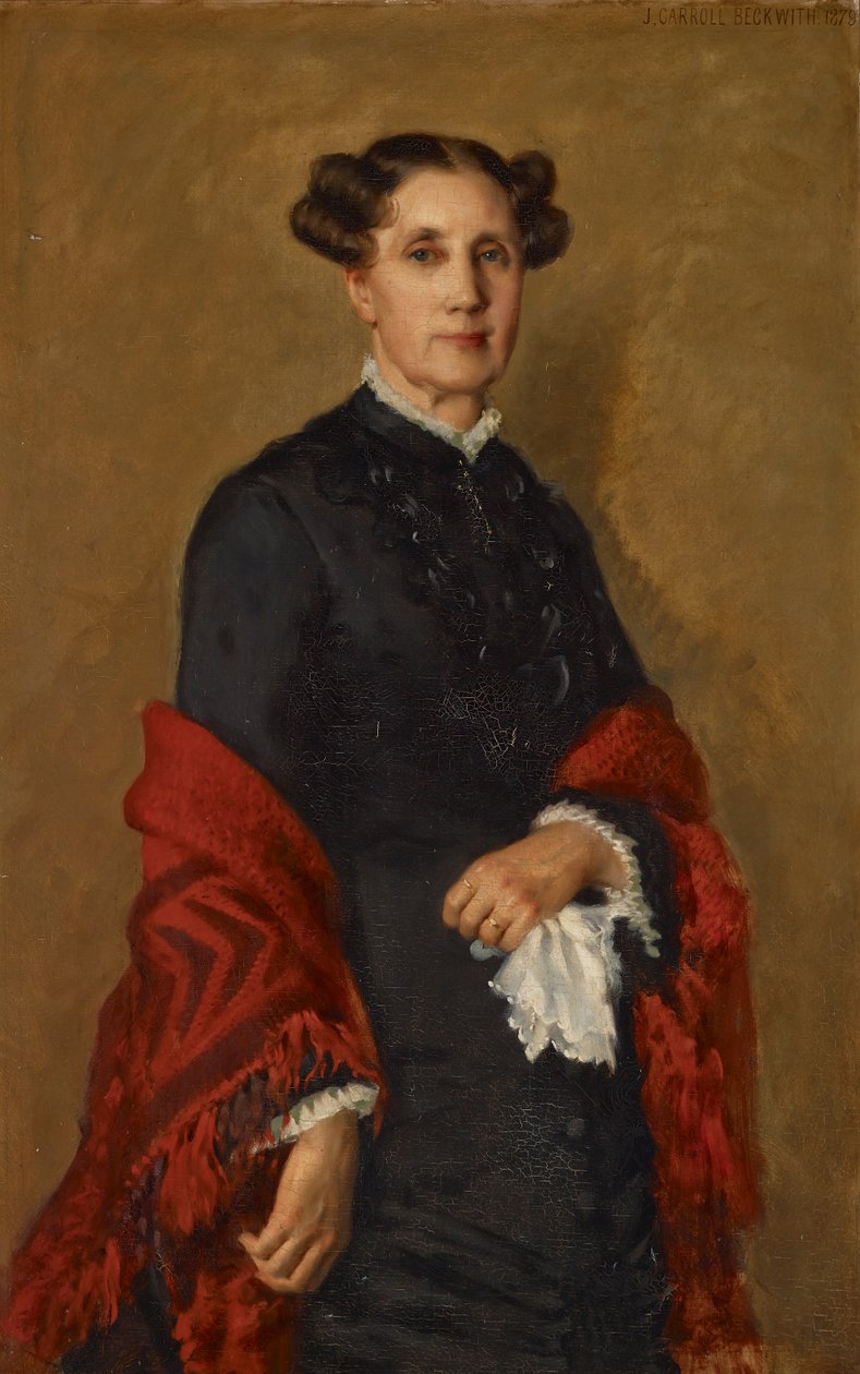 Portræt af fru William C. Bartlett af James Carroll Beckwith